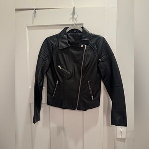 Windsor Black Leather Jacket